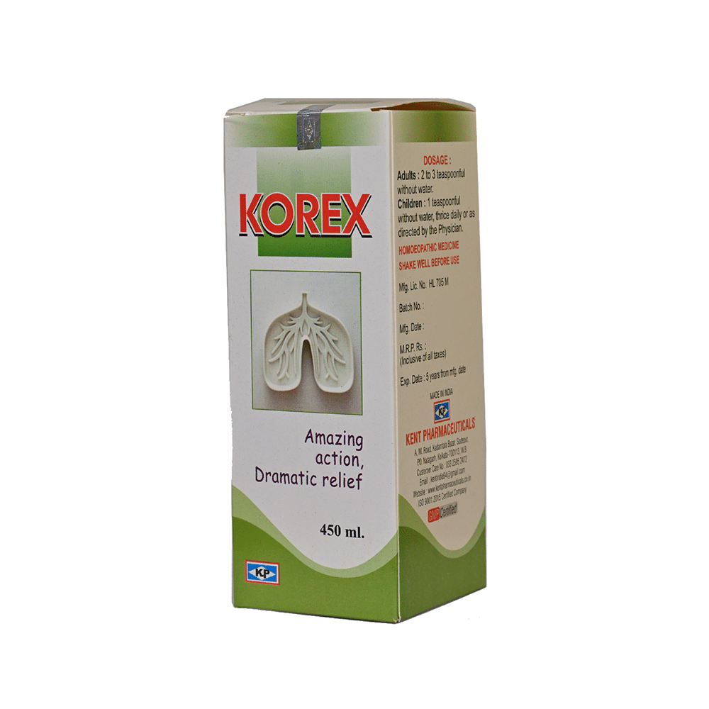 Kent's Korex Syrup