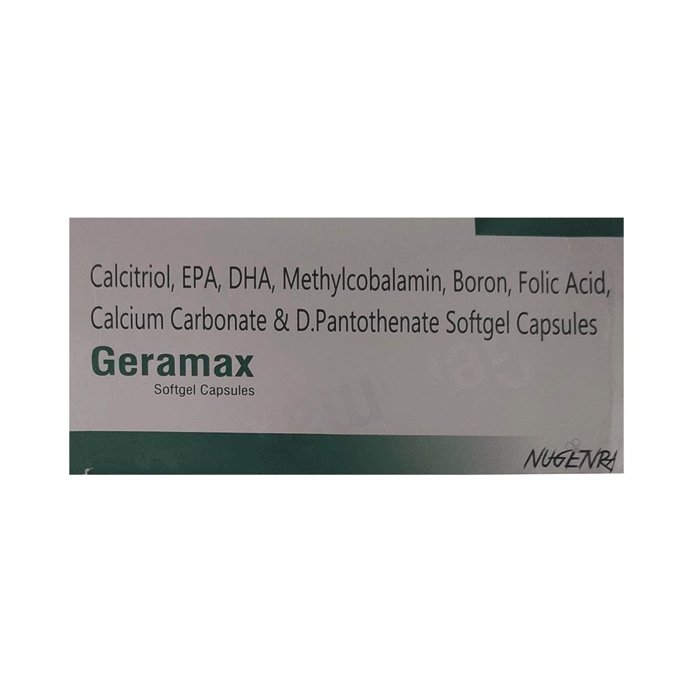 Geramax Softgel Capsule - Image 1