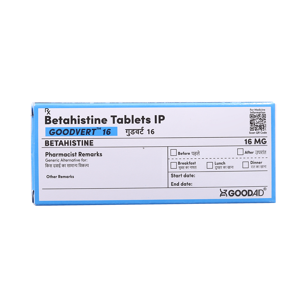 Goodvert 16 Tablet