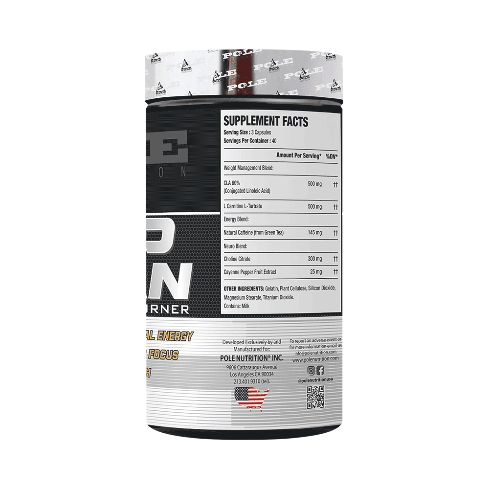 Pole Nutrition Quad Lean Fat Burner Capsule - Image 3