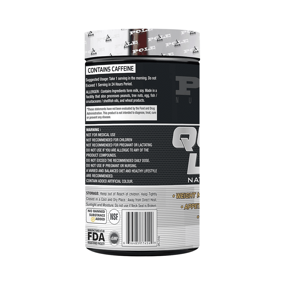 Pole Nutrition Quad Lean Fat Burner Capsule - Image 2