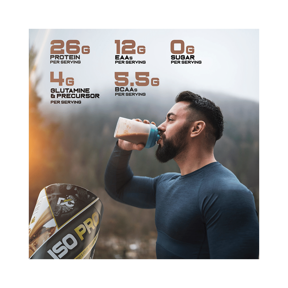 DC Doctor's Choice Iso Pro Whey Peptide & Isolate Powder Choco Fudge - Image 2