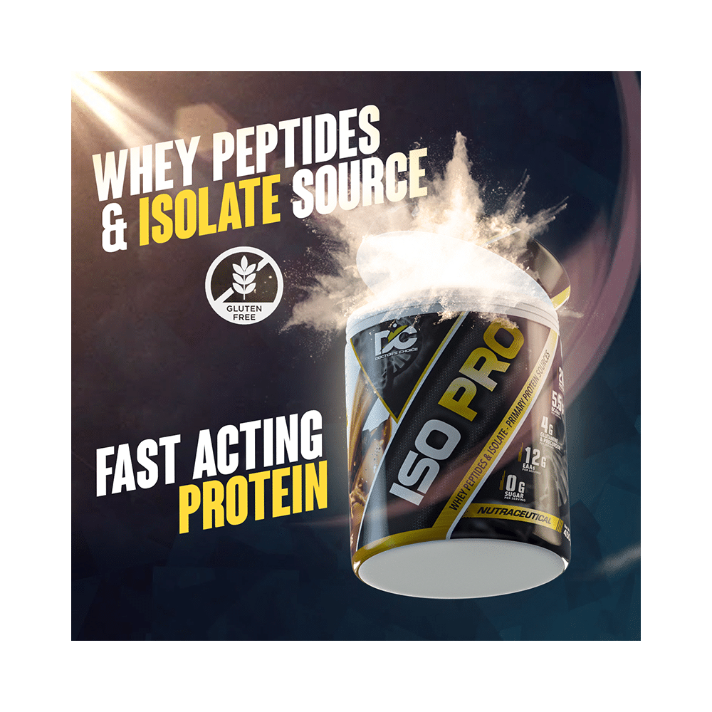 DC Doctor's Choice Iso Pro Whey Peptide & Isolate Powder Choco Fudge - Image 6