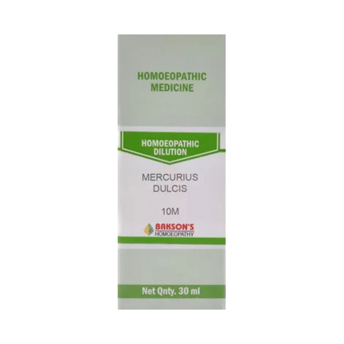 Bakson's Homeopathy Mercurius Dulcis Dilution 10M