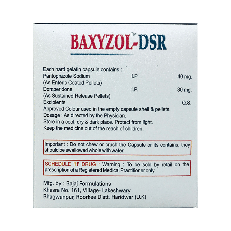 Baxyzol-DSR Capsule - Image 2