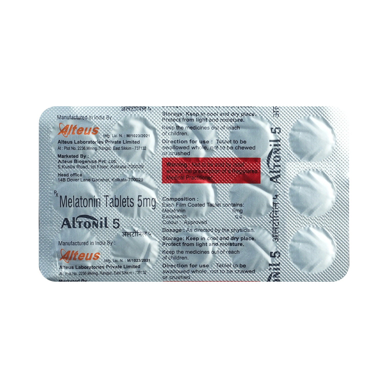 Altonil 5mg Tablet - Image 6