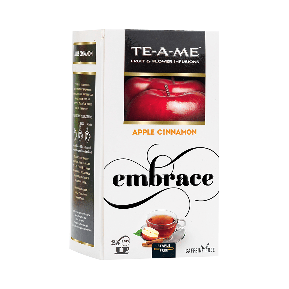 TE-A-ME Fruit & Flower Infusion Bag (1.5gm Each) Apple Cinnamon