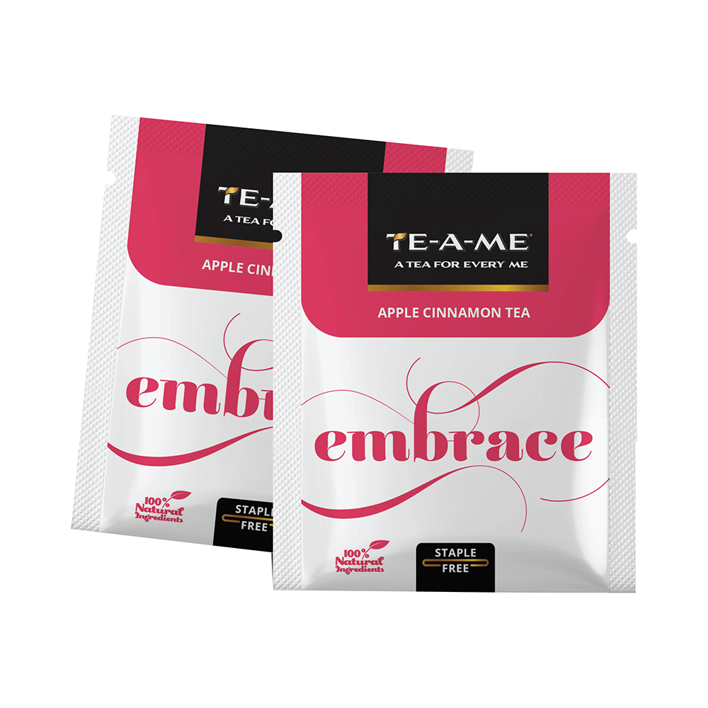 TE-A-ME Fruit & Flower Infusion Bag (1.5gm Each) Apple Cinnamon - Image 2