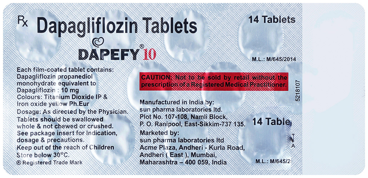 Dapefy 10 Tablet - Image 2