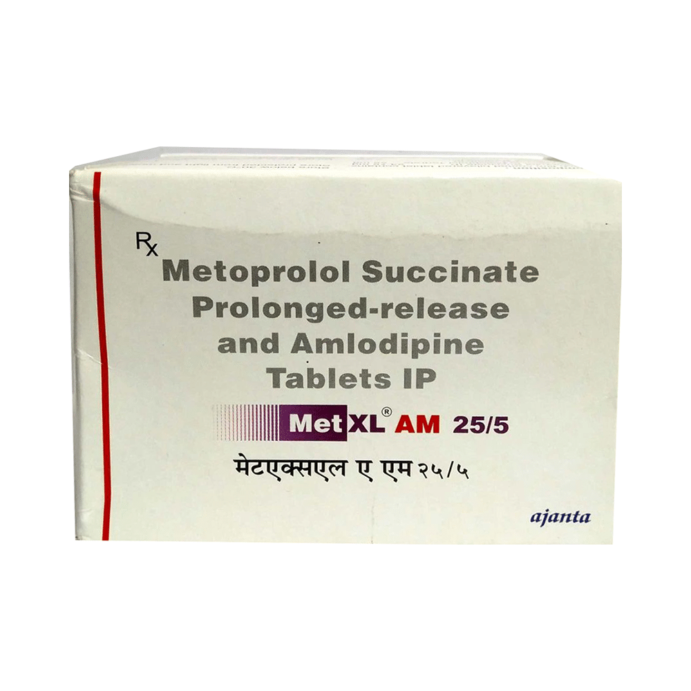 Met XL AM 25/5 Tablet PR - Image 1