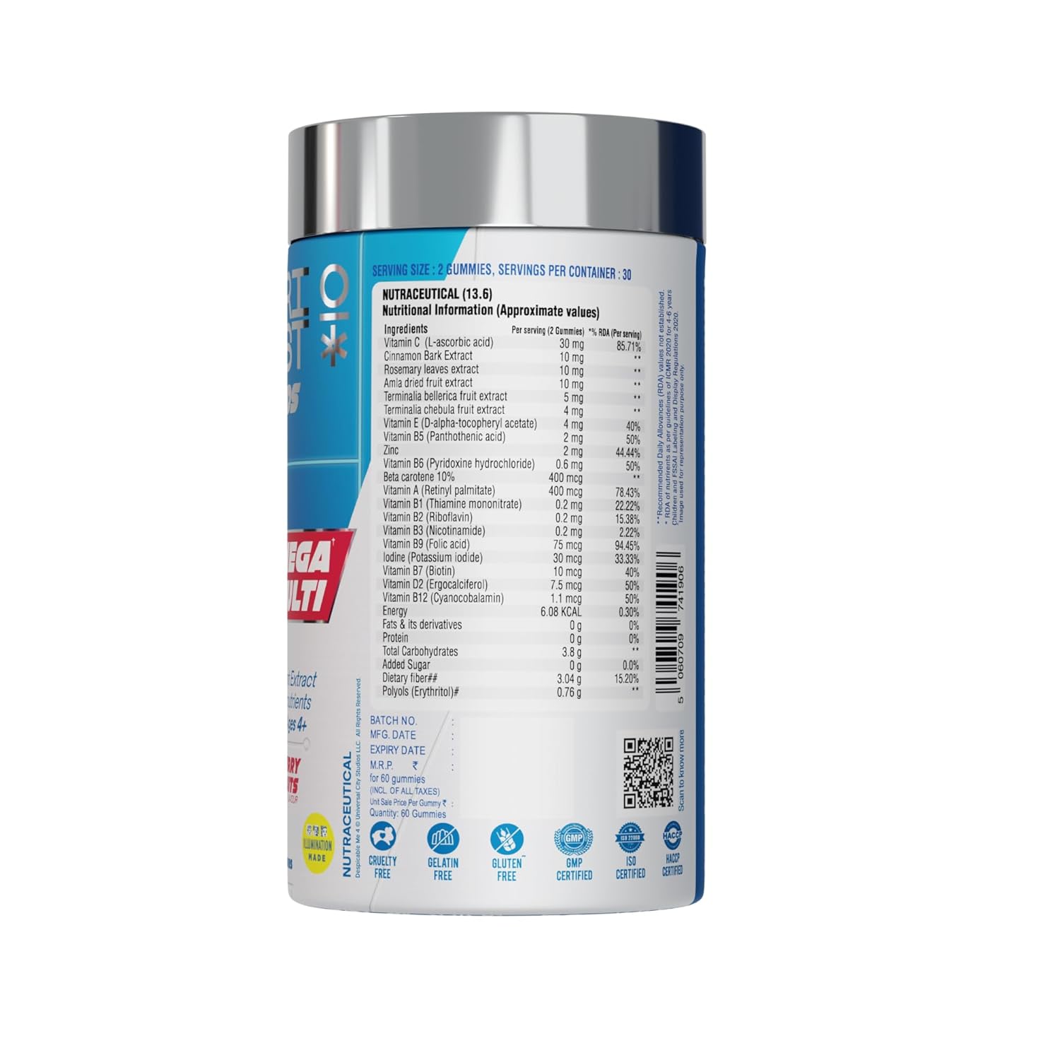 Nutriburst Minions Mega Multi Kids Gummies - Image 3