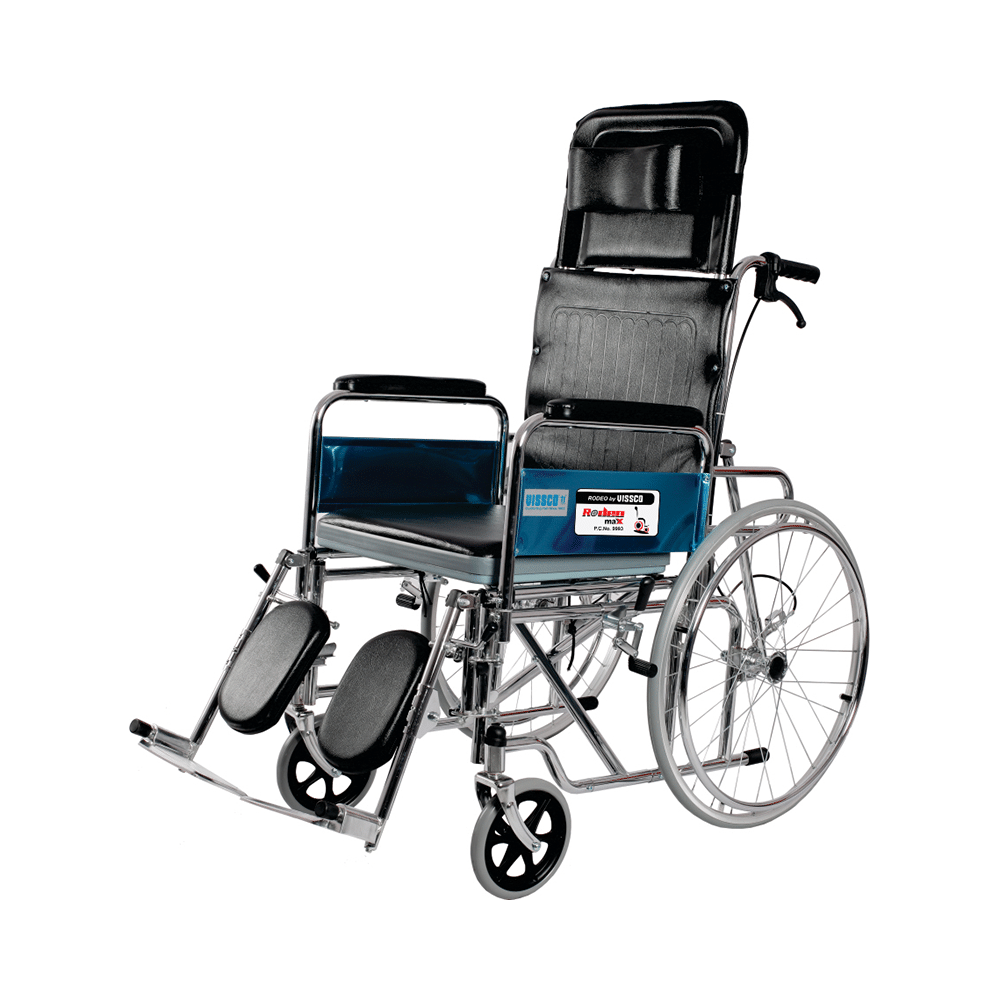 Vissco 9993  Rodeo EXT Reclining Wheelchair with Spoke Wheel Universal