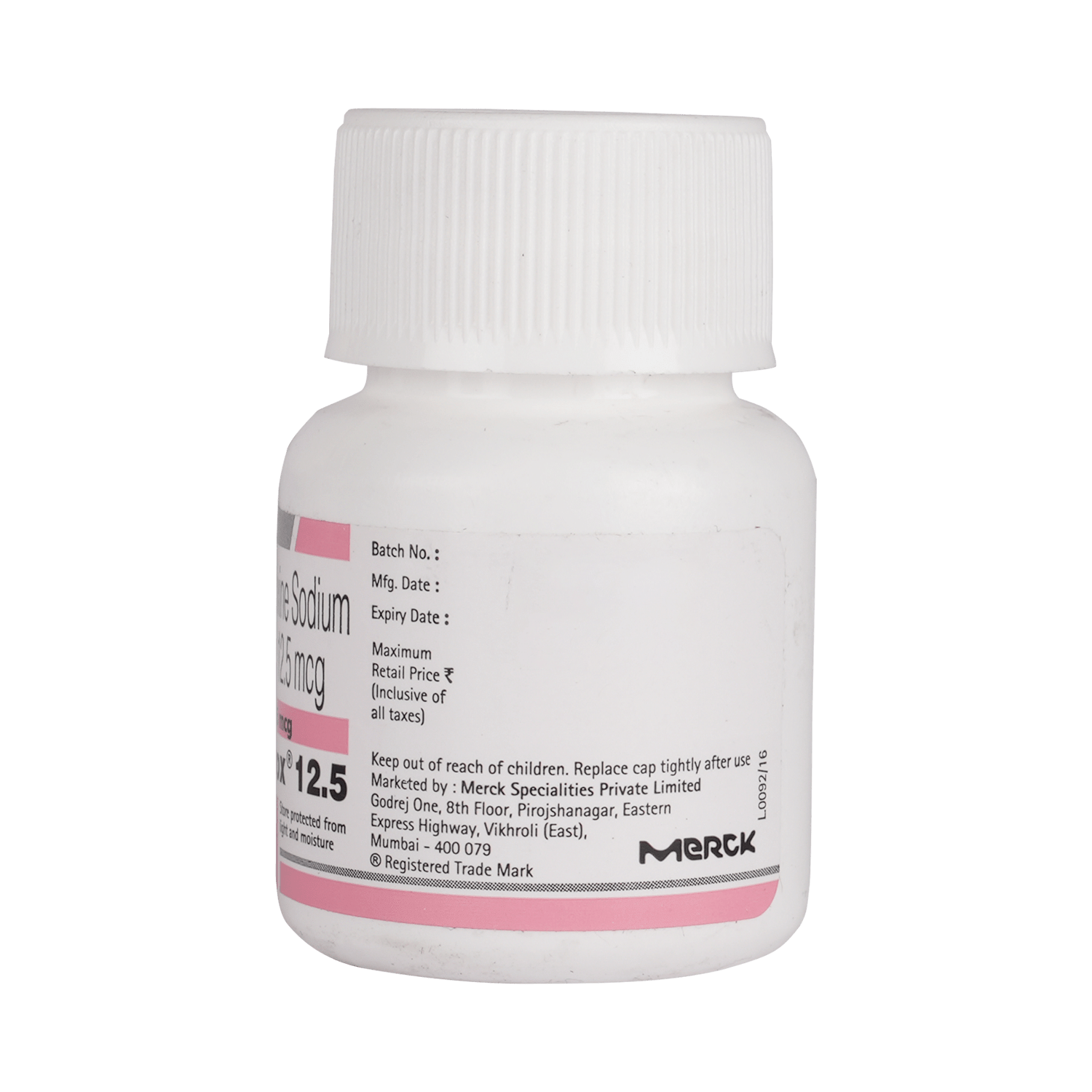 Euthyrox 12.5mcg Tablet - Image 2