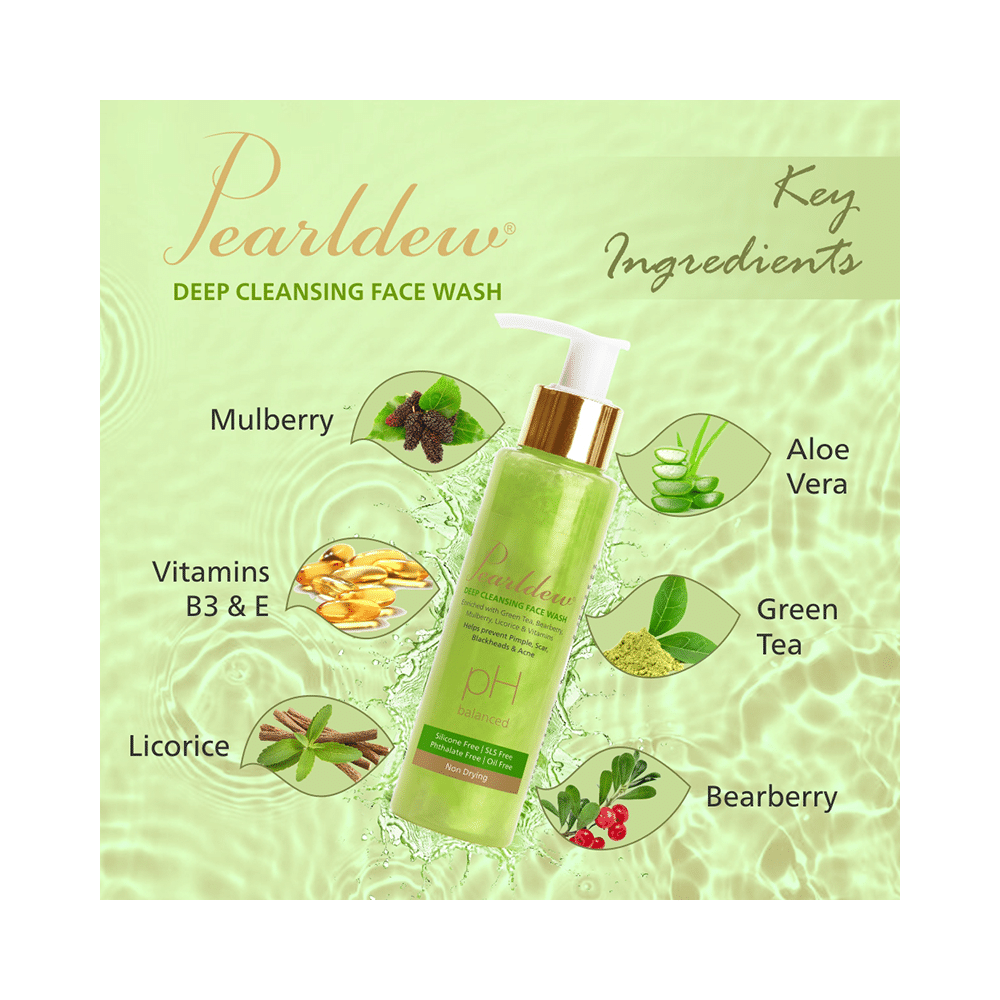 Pearldew Deep Cleansing Face Wash (100ml Each) - Image 5