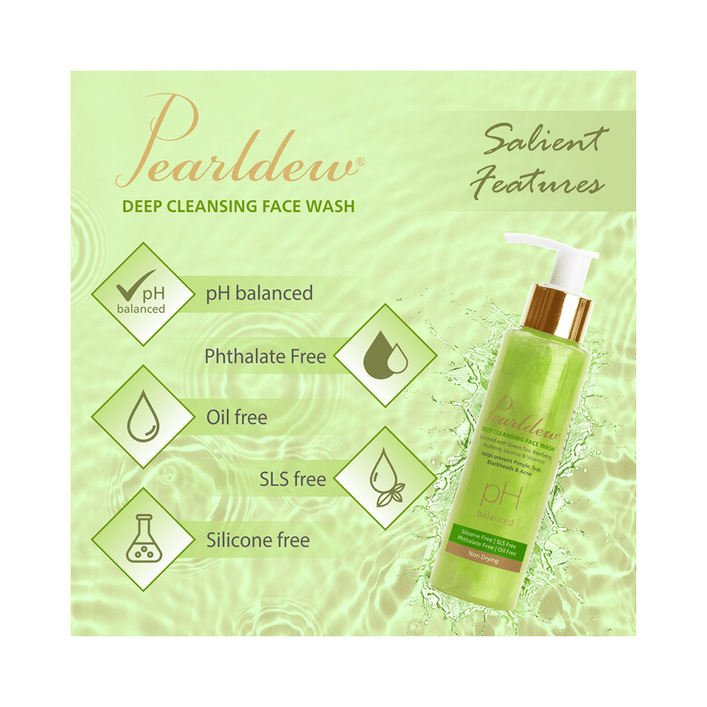 Pearldew Deep Cleansing Face Wash (100ml Each) - Image 8