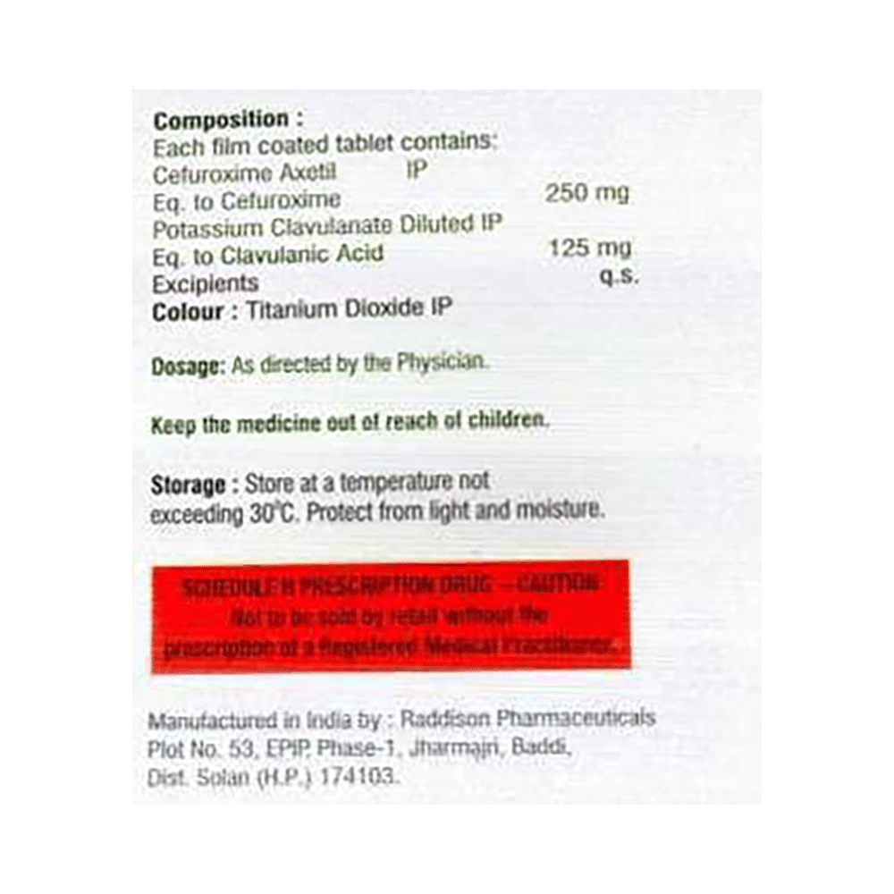 Genorox CV 250 Tablet - Image 2
