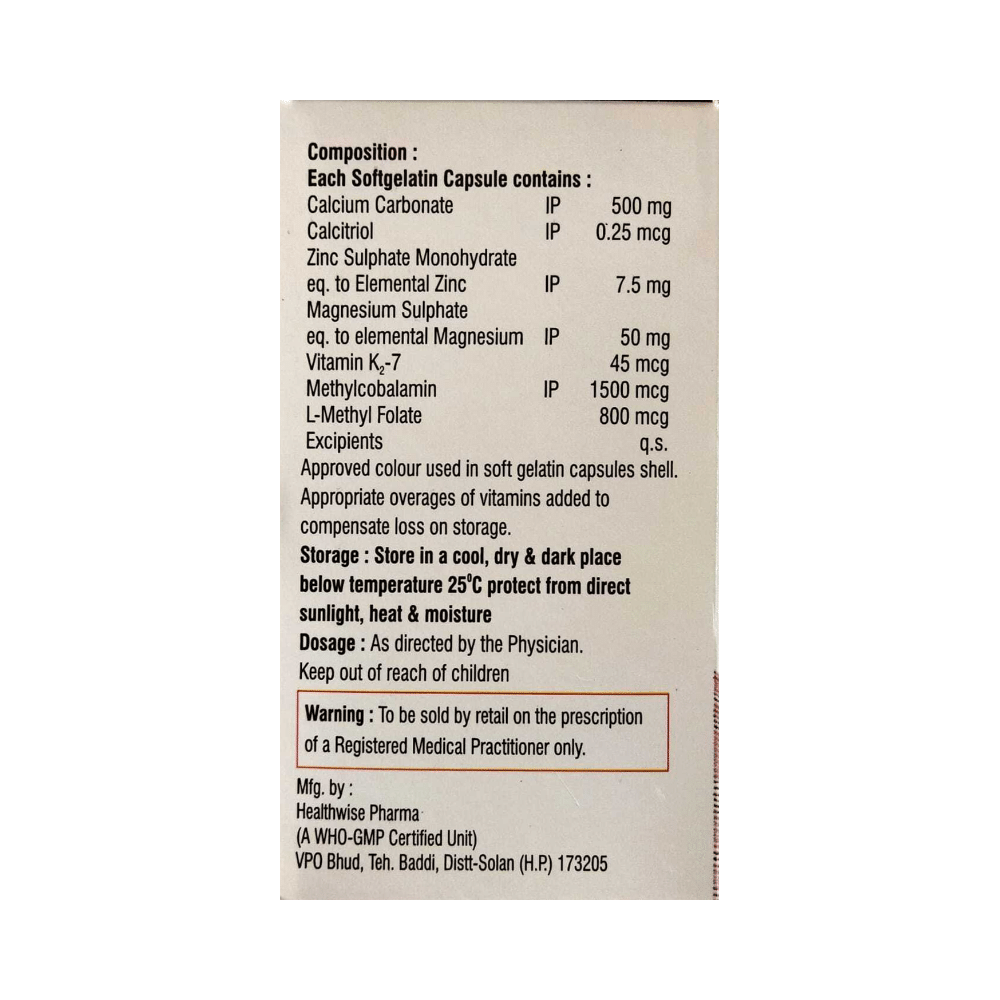 Calciward K27 Softgel Capsule - Image 2