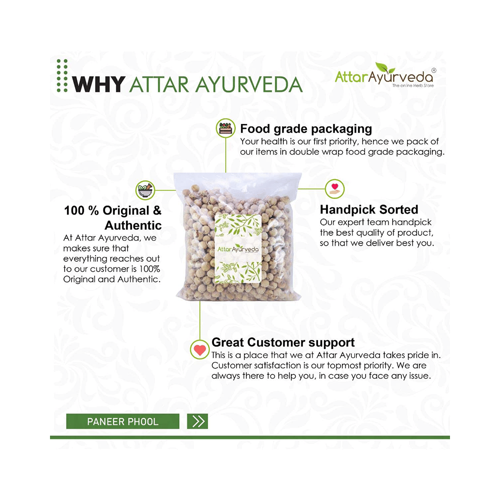 Attar Ayurveda Pure and Natural Paneer Phool - Image 8