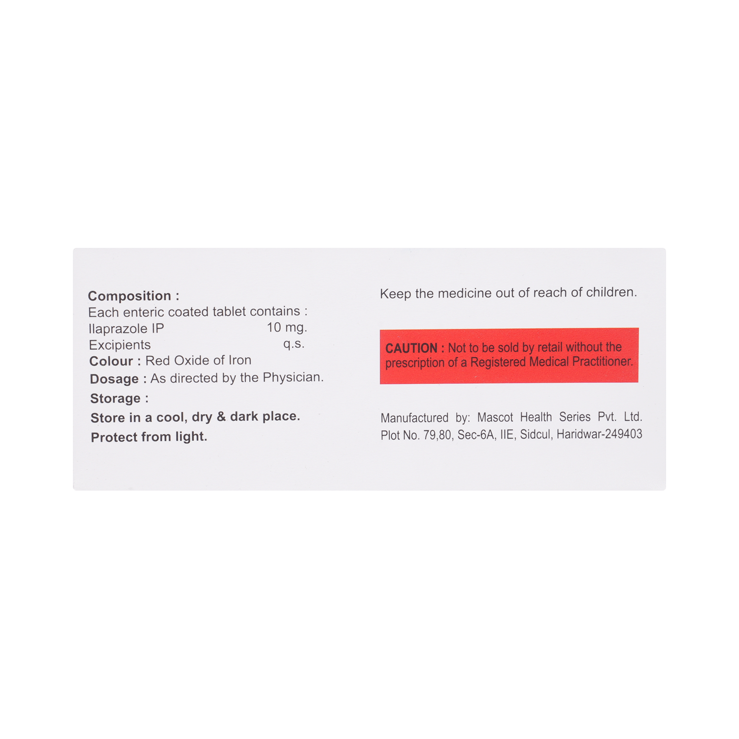 Ilage 10mg Tablet - Image 3