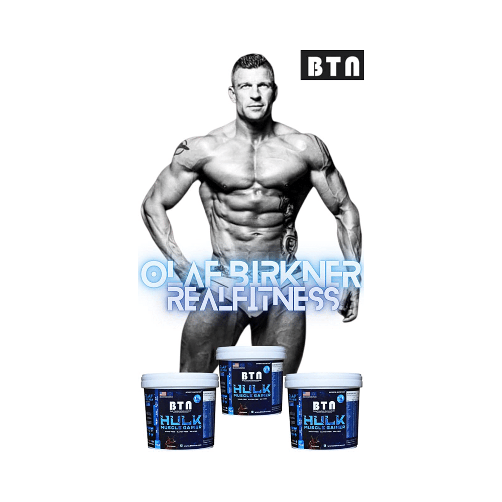 BTN Body Transform Nutraceuticals Hulk Muscle Gainer Powder Belgium Chocolate - Image 7