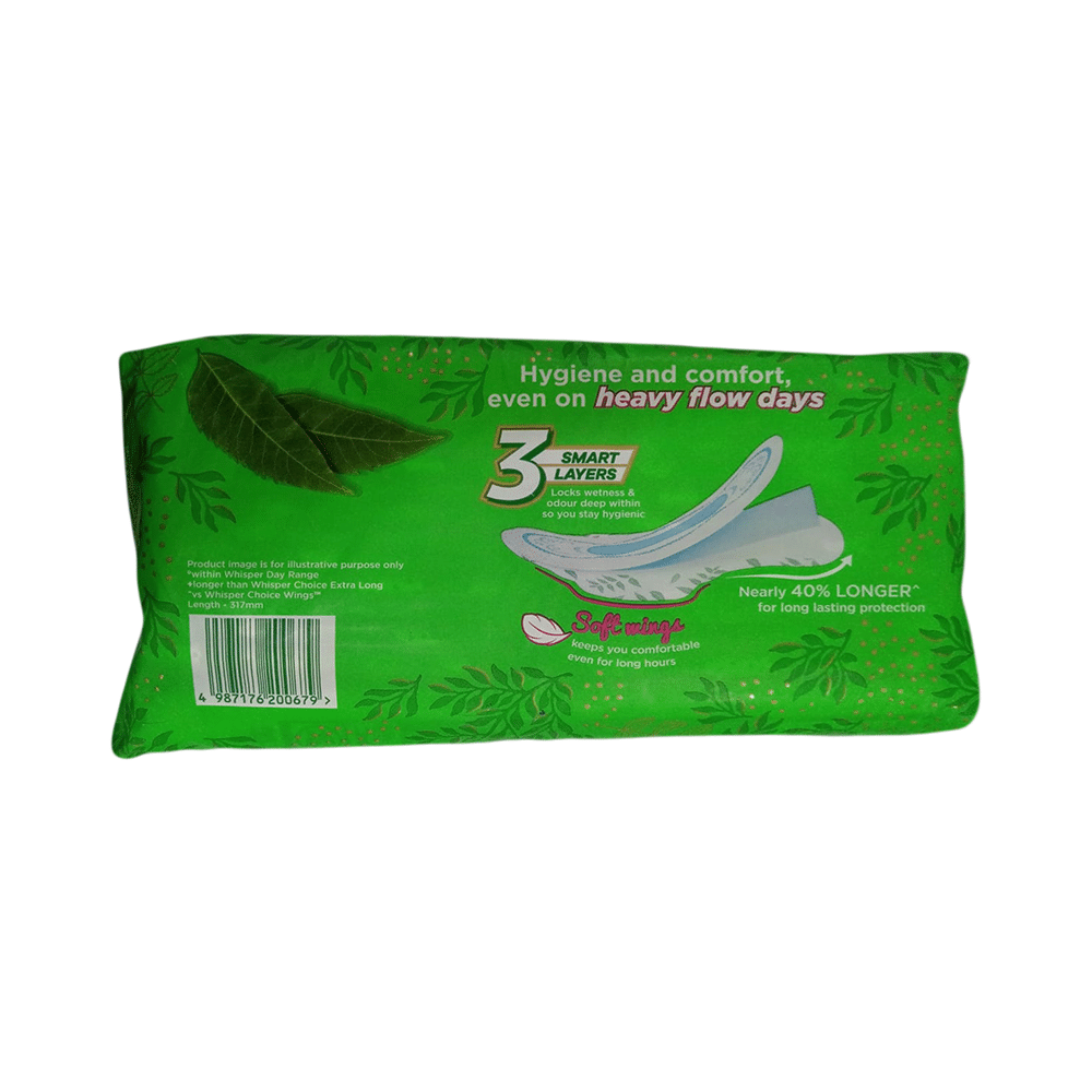 Whisper Ultra Hygiene + Comfort Sanitary Pads XL+ with 2 Whisper Thick Bindazzz Nights Sanitary Pads XXXL Free - Image 2