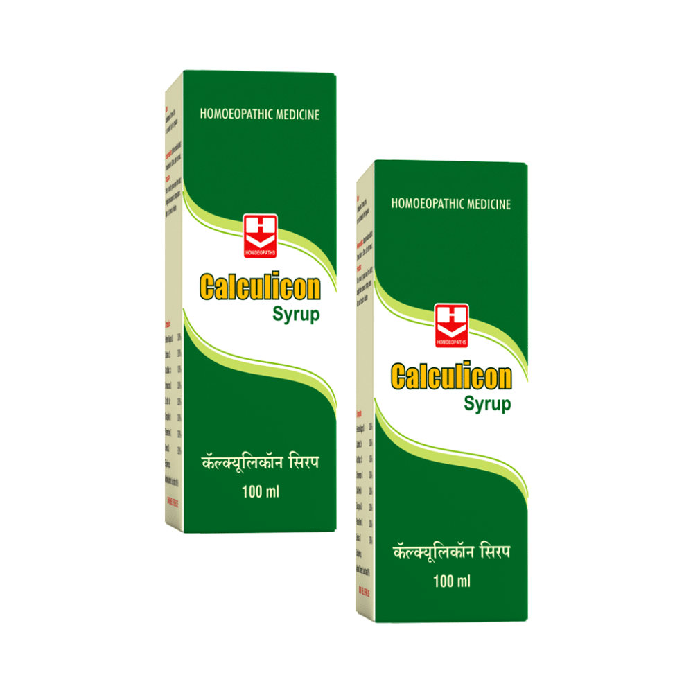 Homeopaths Calculicon Syrup (100ml Each)