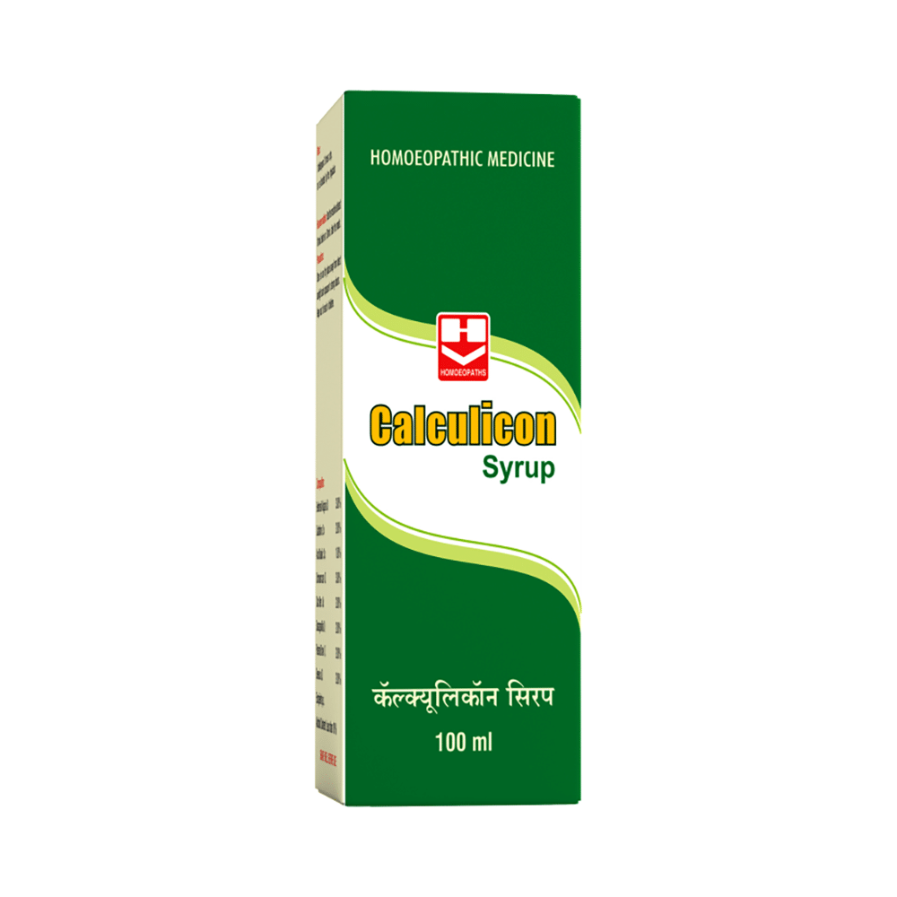 Homeopaths Calculicon Syrup (100ml Each) - Image 2