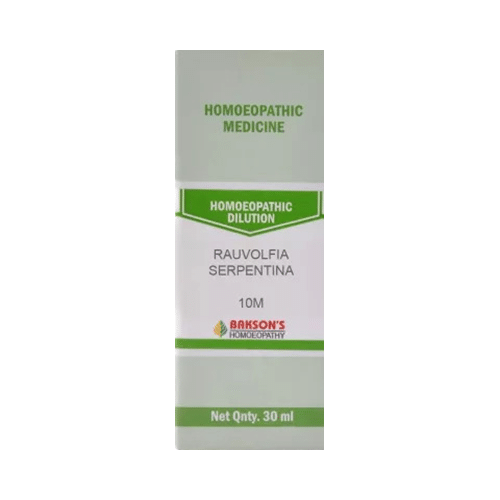 Bakson's Homeopathy Rauvolfia Serpentina Dilution 10M