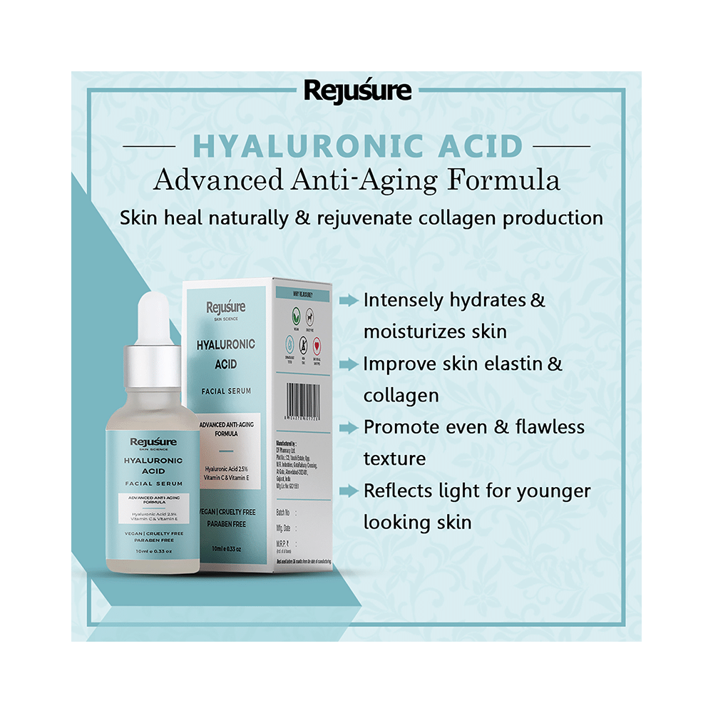 Rejusure Hyaluronic Acid Facial Serum - Image 5
