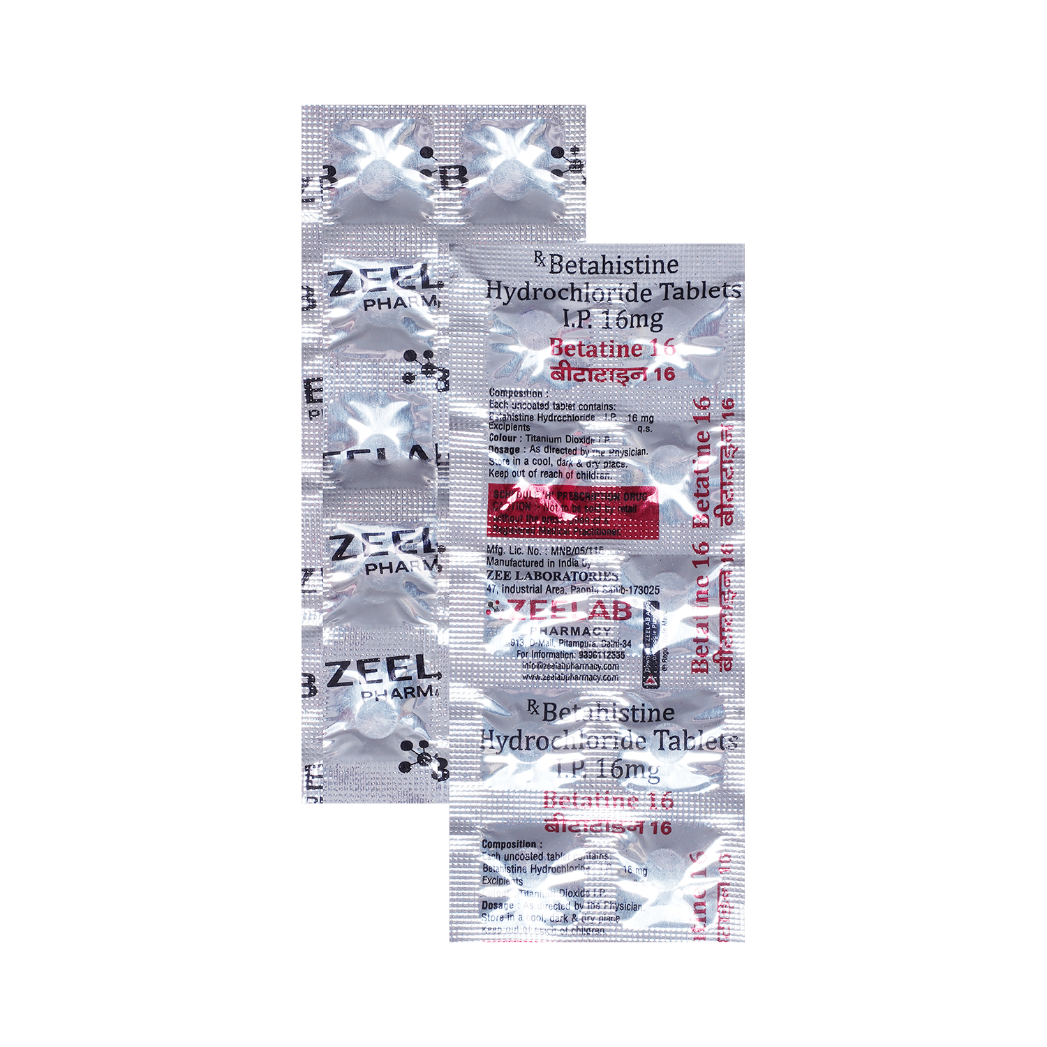 Betatine 16 Tablet