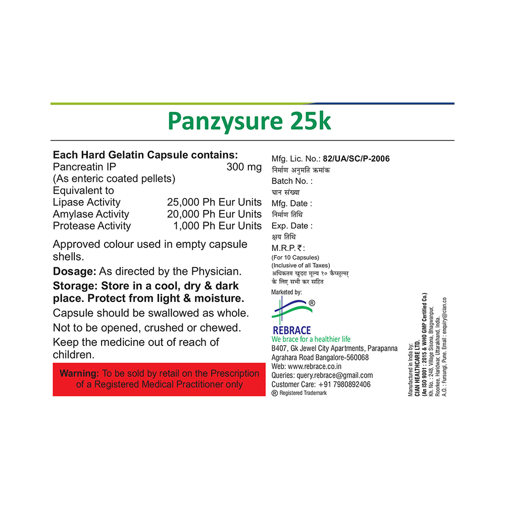 Panzysure 25k Capsule - Image 2