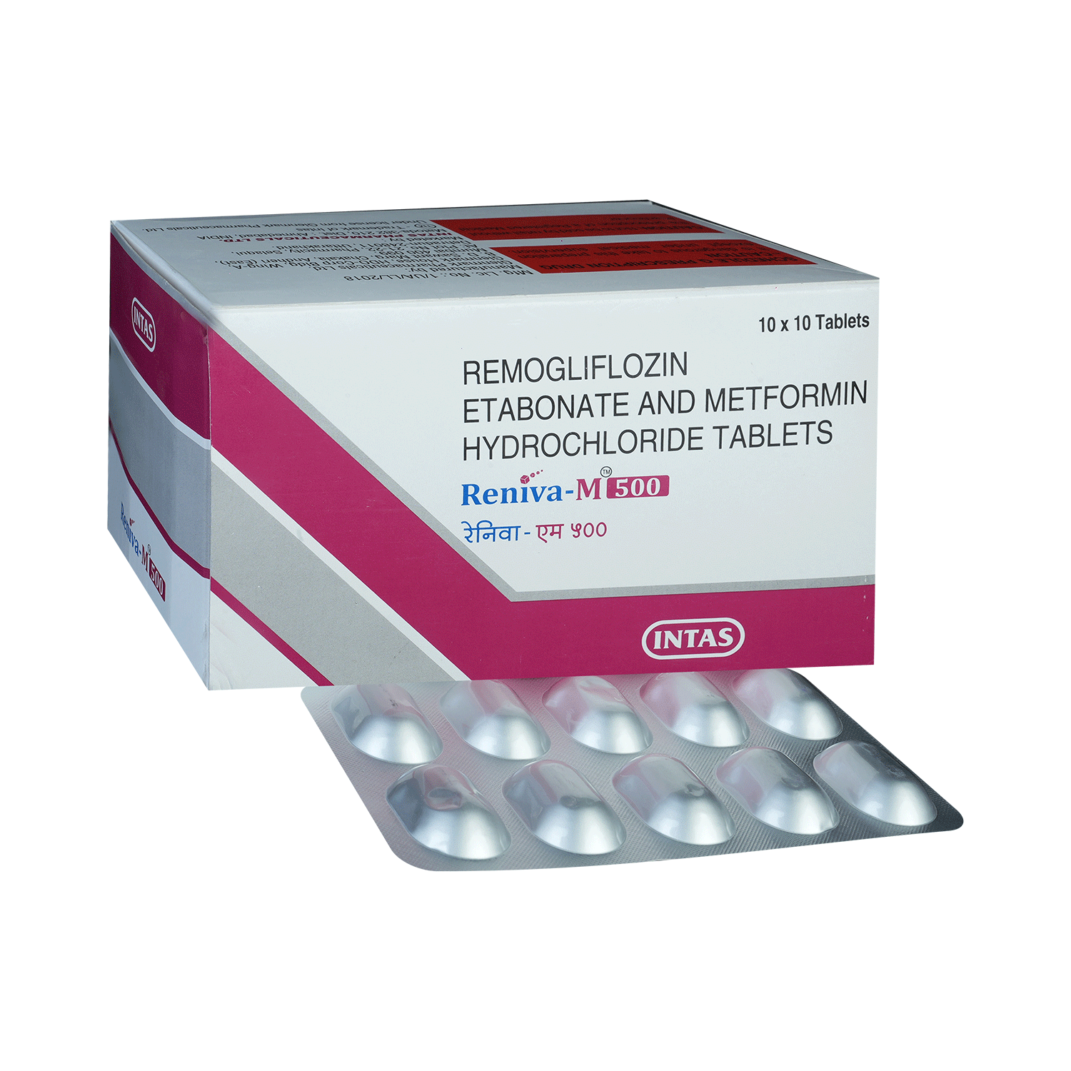 Reniva M 100mg/500mg Tablet - Image 1