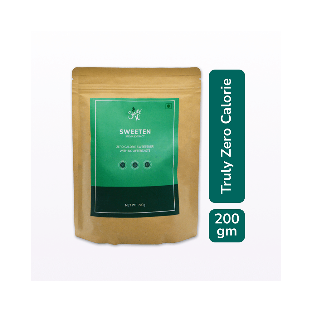 Swee10 Natural Stevia Sweetener Powder | Sugar Free | Zero Calorie Sugar Substitute - Image 4
