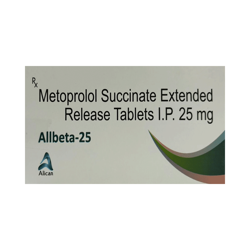 Allbeta 25 Tablet ER