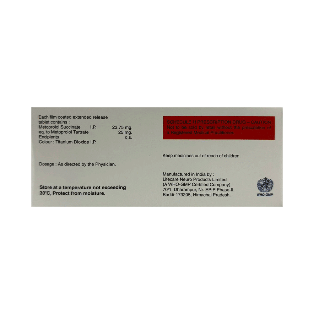 Allbeta 25 Tablet ER - Image 2