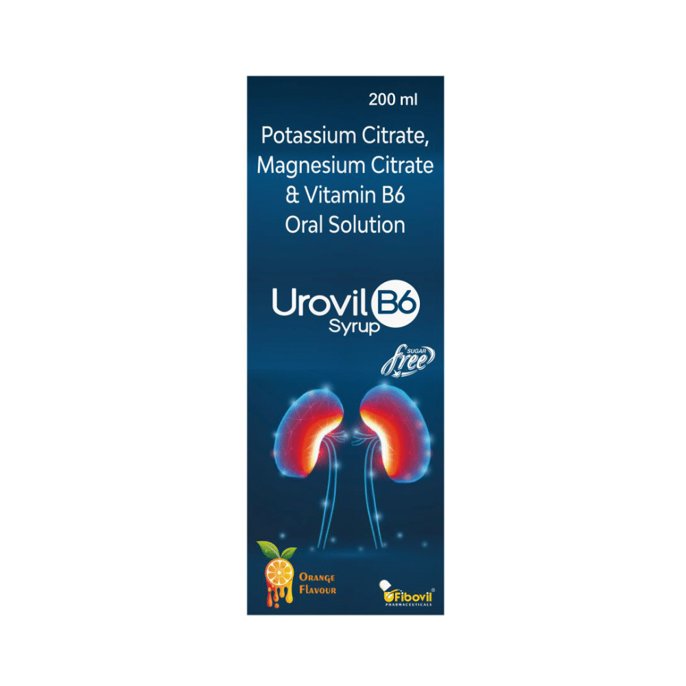 Urovil B6 Syrup Orange Sugar Free - Image 1