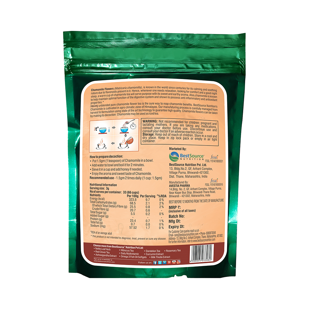BestSource Nutrition Chamomile Herb - Image 2