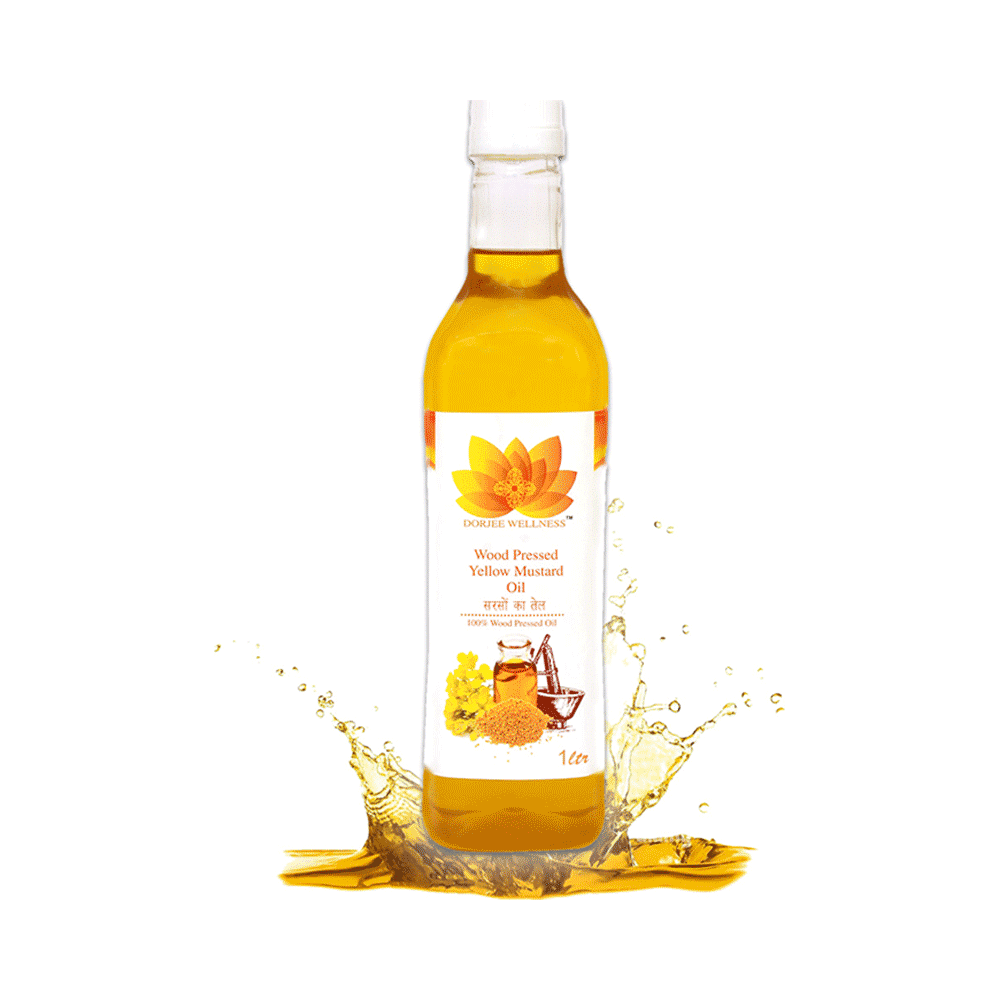 Dorjee Wellness Wood Pressed Yellow Mustard Oil - Image 3