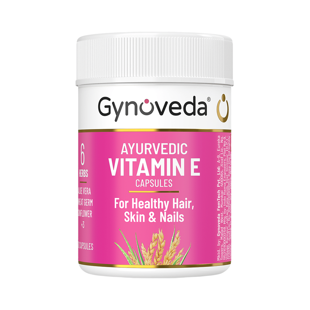 Gynoveda Ayurvedic Vitamin E Capsule (30 Each)