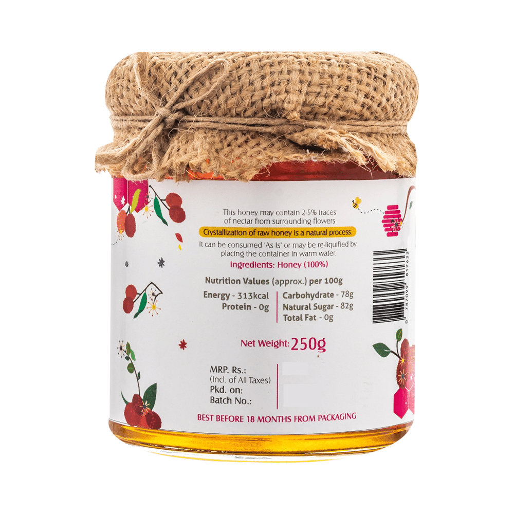 HoneyVeda Lychee Honey - Image 3