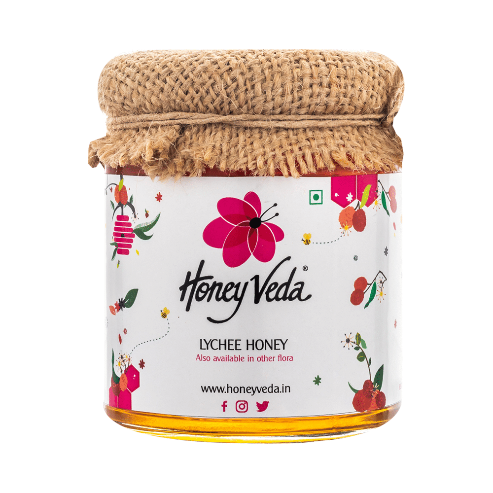 HoneyVeda Lychee Honey - Image 1