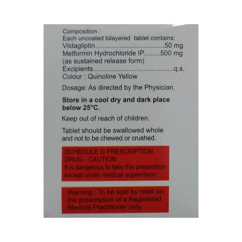 Gluvilda M +500 Tablet SR - Image 6