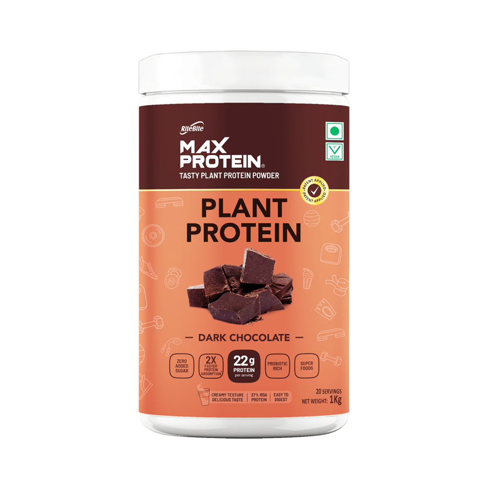 RiteBite Max Plant Protein Dark Chocolate