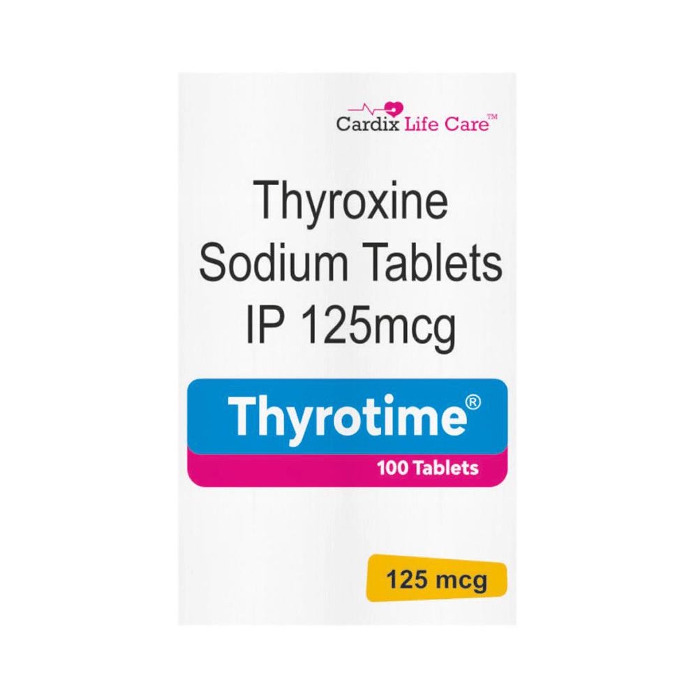 Thyrotime 125mcg Tablet - Image 1