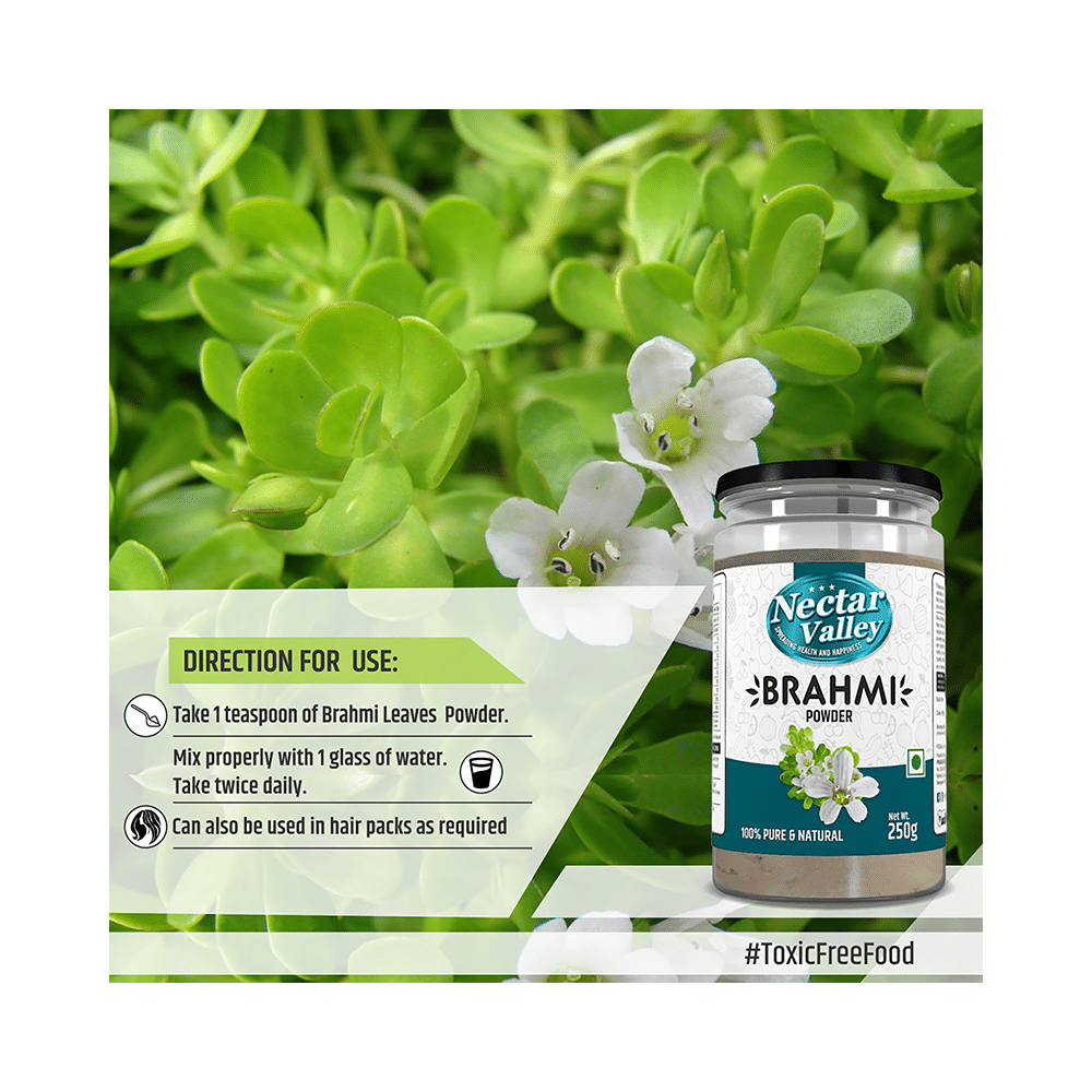 Nectar Valley 100% Pure & Natural Brahmi Powder - Image 3