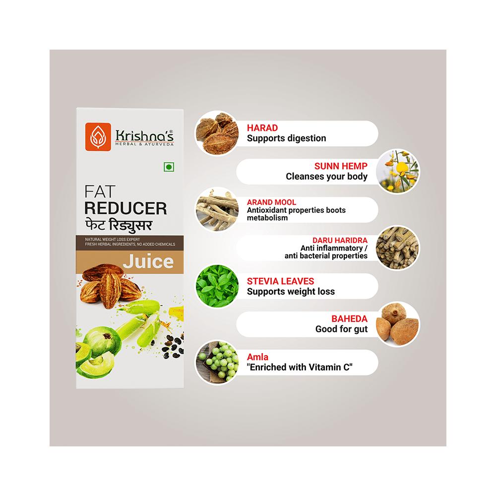 Krishna's Fat Reducer Tonic | Supports Weight Management - Image 5
