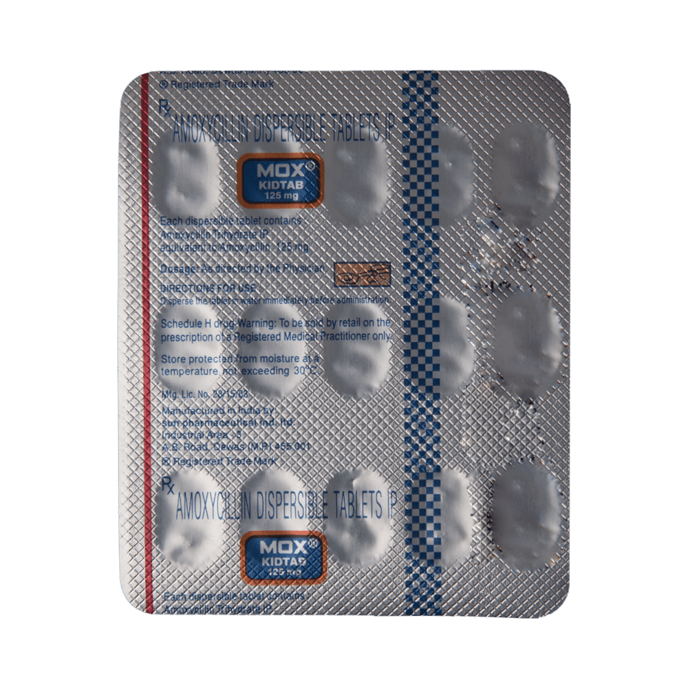 Mox Kid 125mg Tablet DT - Image 5