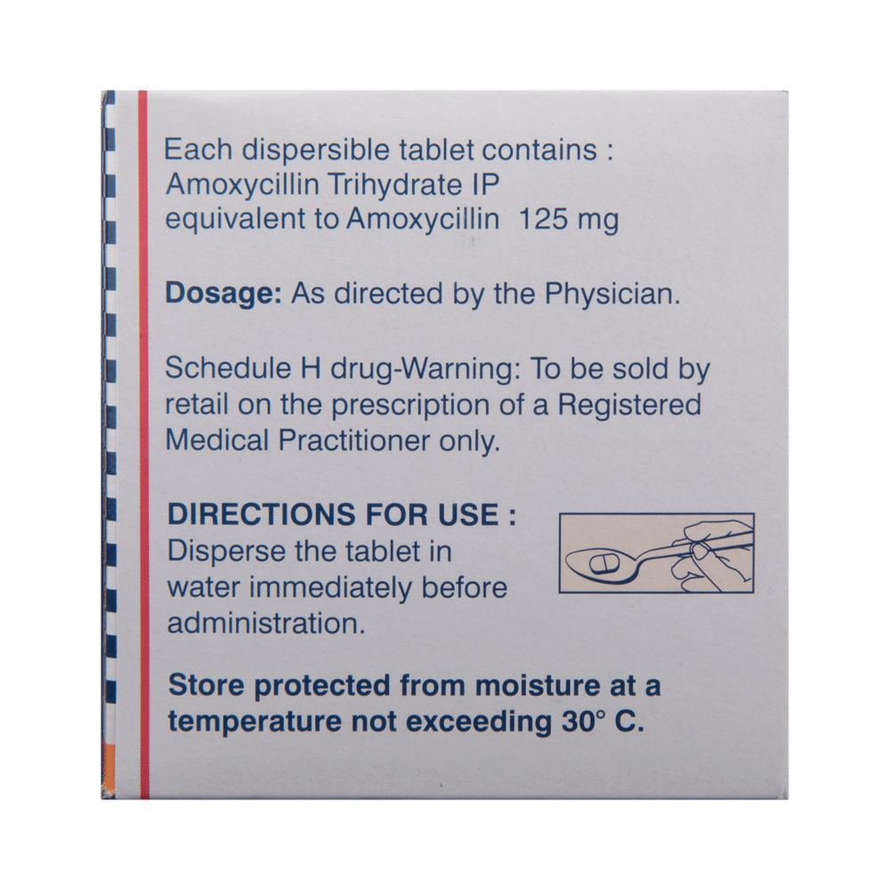 Mox Kid 125mg Tablet DT - Image 3