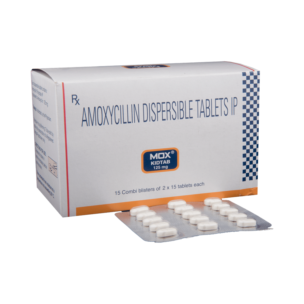 Mox Kid 125mg Tablet DT - Image 1