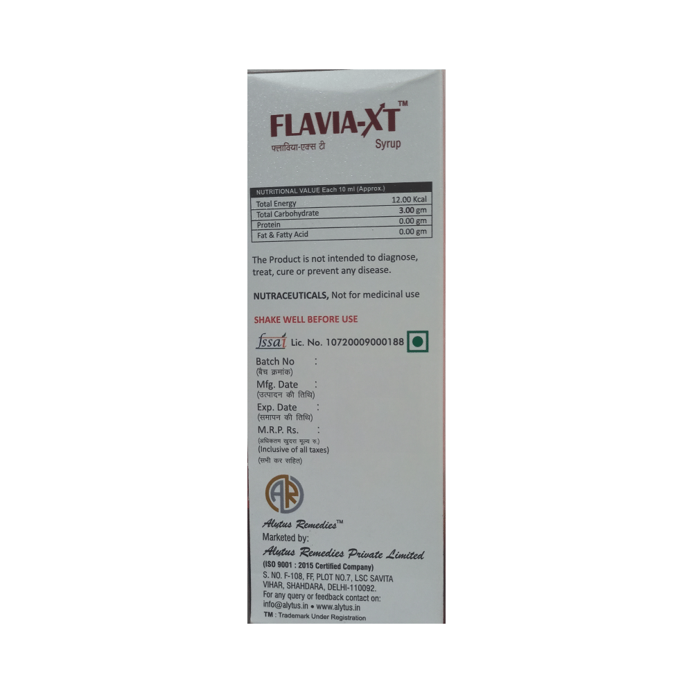Flavia-XT Syrup - Image 2